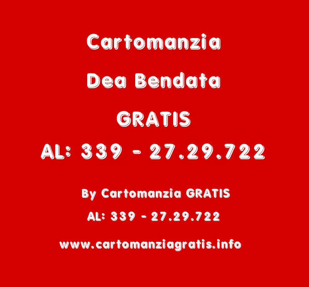Scopri di più sull'articolo CARTOMANZIA DEA BENDATA GRATIS