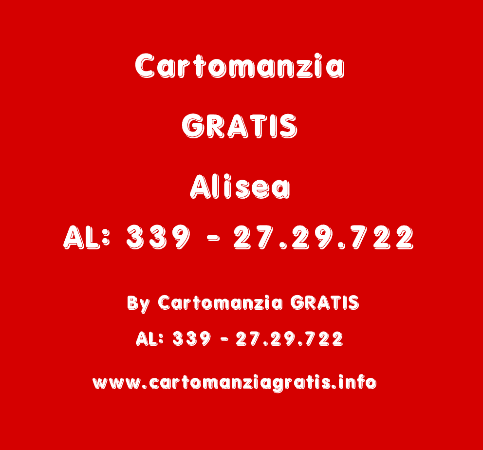 Scopri di più sull'articolo CARTOMANZIA GRATIS ALISEA