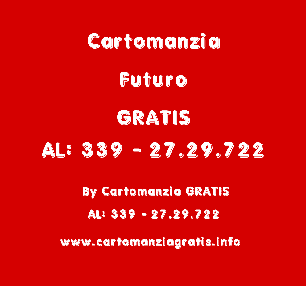 CARTOMANZIA FUTURO GRATIS