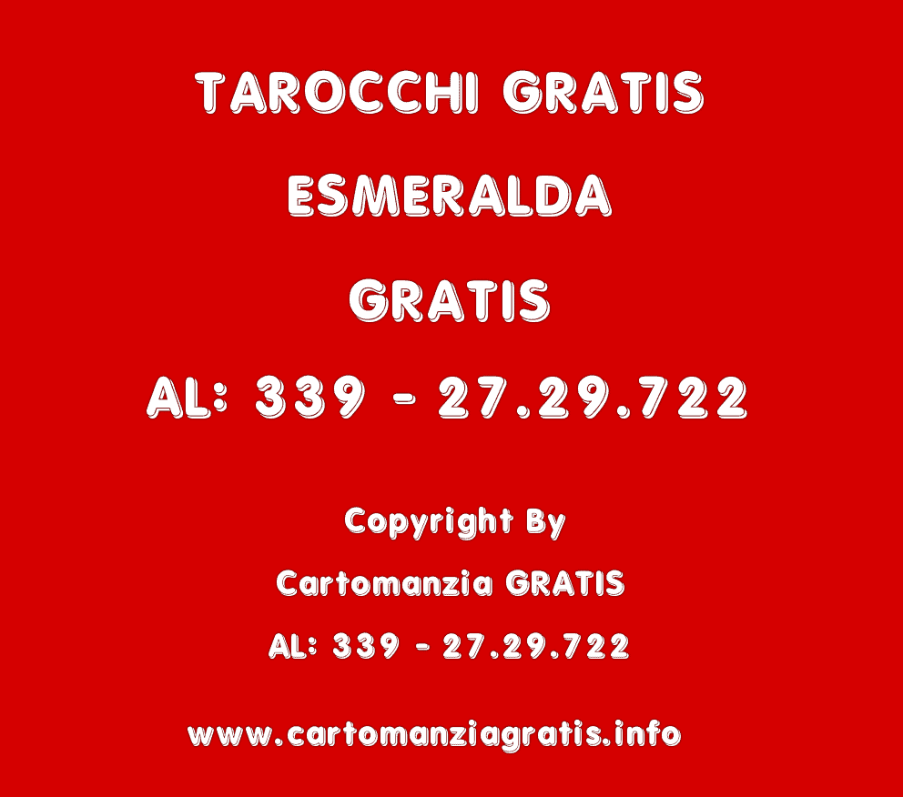 Scopri di più sull'articolo TAROCCHI GRATIS ESMERALDA