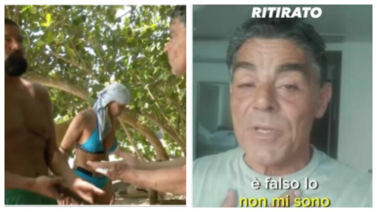 ISOLA DEI FAMOSI FRANCESCO BENIGNO SI SCAGLIA CONTRO UN AUTORE E GRIDA AL COMPLOTTO